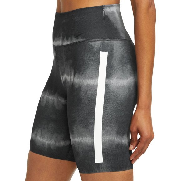 NWT Nike Women's One Luxe Dri-FIT 7" Mid-Rise Printed Training Shorts - Picture 1 of 3